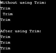 Whitespaces Example 1