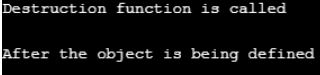 including static